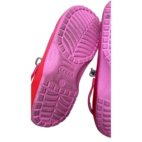 Frankenberry Crocs Limited Edition Pink‎ Clogs Size 11 With Chain Strap - Picture 4 of 7